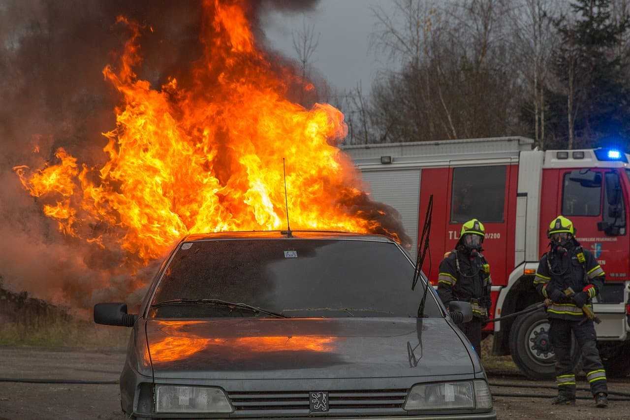 Autocasco od pożaru samochodu.