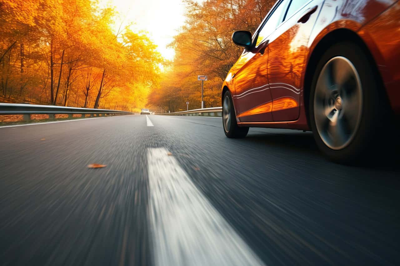 Bezpieczeństwo na drogach jesienią